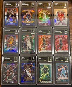Graded Basketball Slab Lot - 33 GMA Slabs - Various Grades and Players