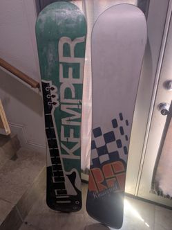2 Snowboards for sale