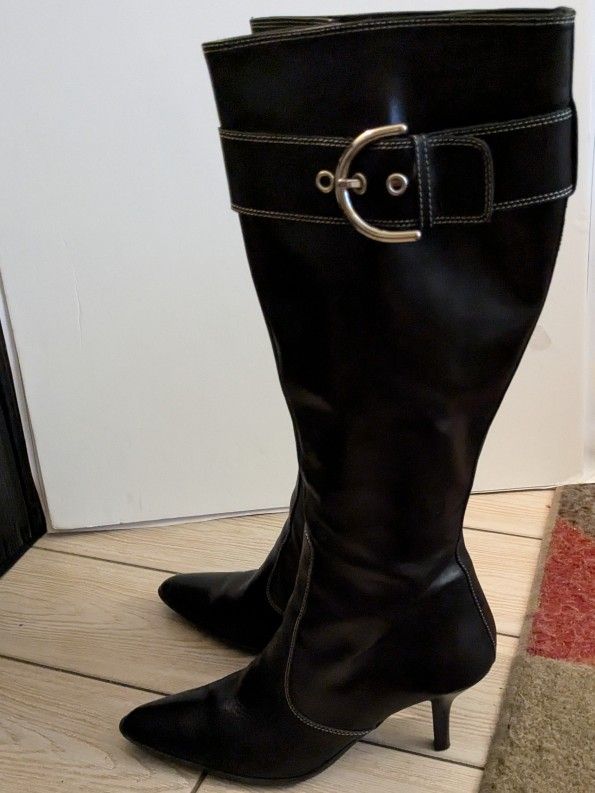Women's Coach Boots High Heel- Never Used!