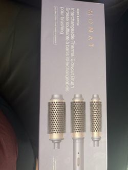 MONAT Interchangeable Thermal Blowout Brush Set