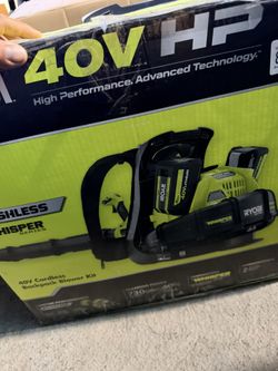 ryobi backpack blower new tool only 