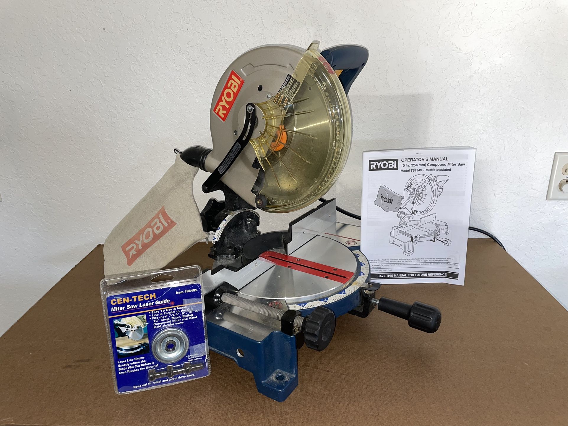 Ryobi 10 In. 14 amp Compound Miter Saw