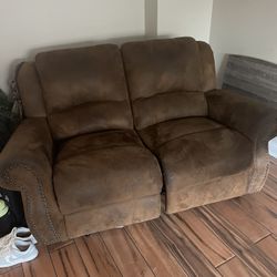 Recliner Glider Love Seat
