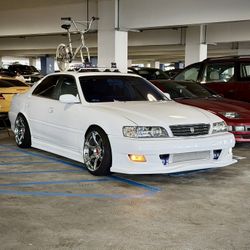 1996 Toyota Chaser Tourer V JZX100 1JZGTE Turbo 5 Speed R154 JDM Import Tuned Supra Skyline RX7 Silvia 240SX 180SX Drift Car
