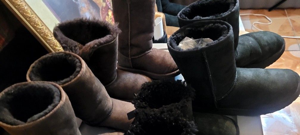 UGG BOOTS SIZES 1-10 ADULT A FEW 13 KIDS