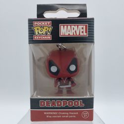 Funko Pocket Pop Keychain - DEADPOOL (holding 1 sword)