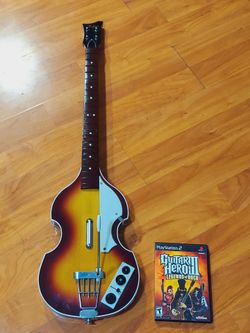 PS2 Guitar Hero 2 game w/ Guitar system