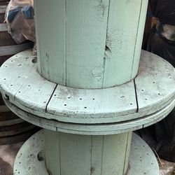 30 Inch Wood Spools 