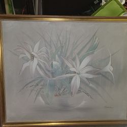  vintage Samuel painting (modern contemporary)$40 It's Huge