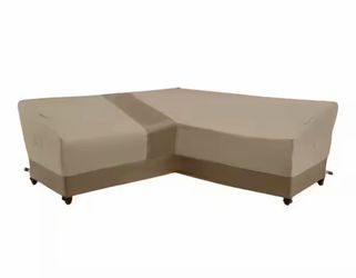 V-Shape Beige Patio Furniture Cover