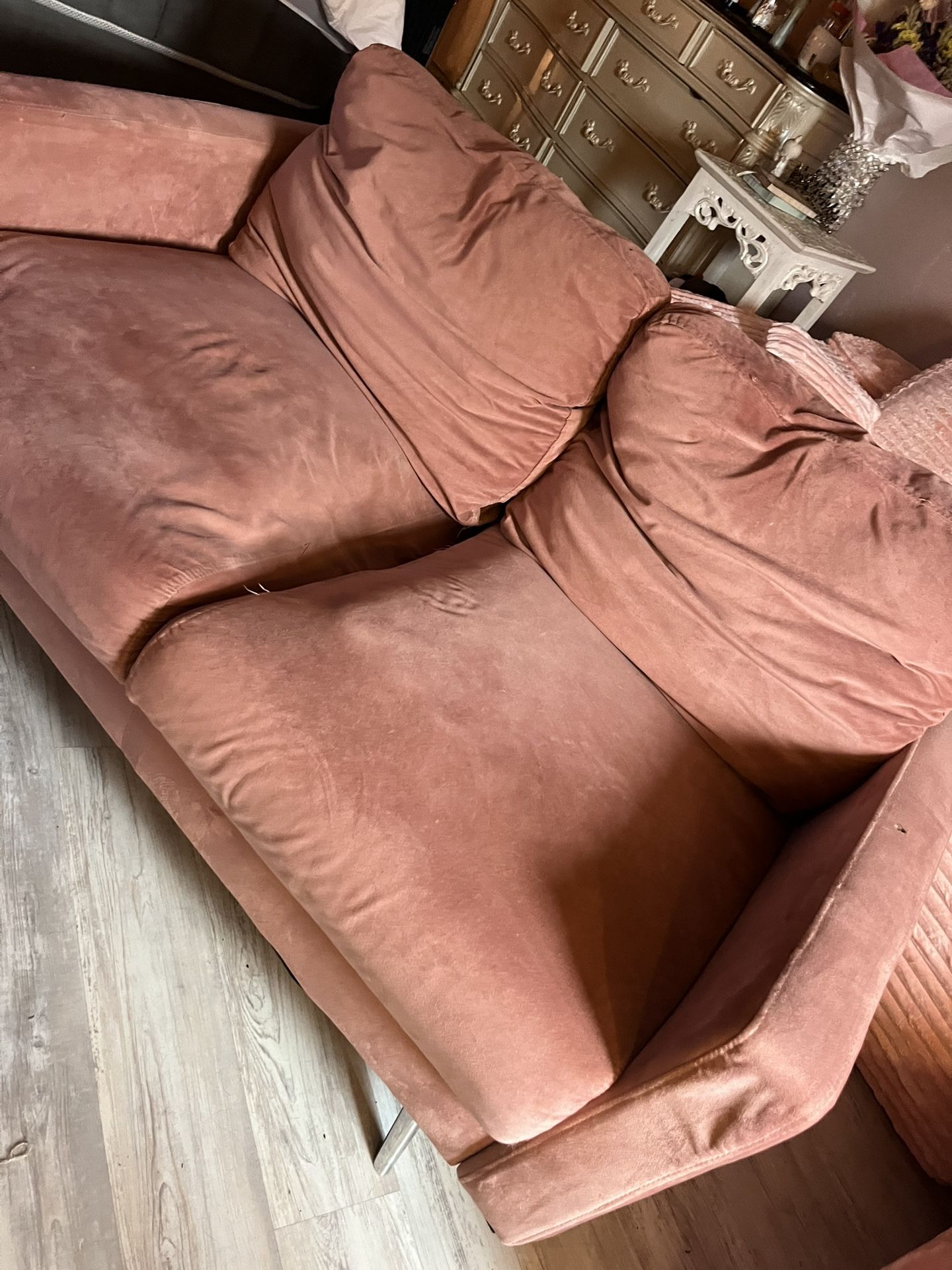 Small Pink Couch 