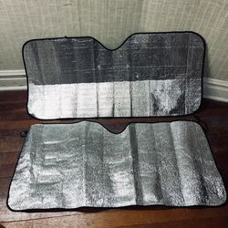 Front & Rear Windshield Cover Snow ($5 Both)