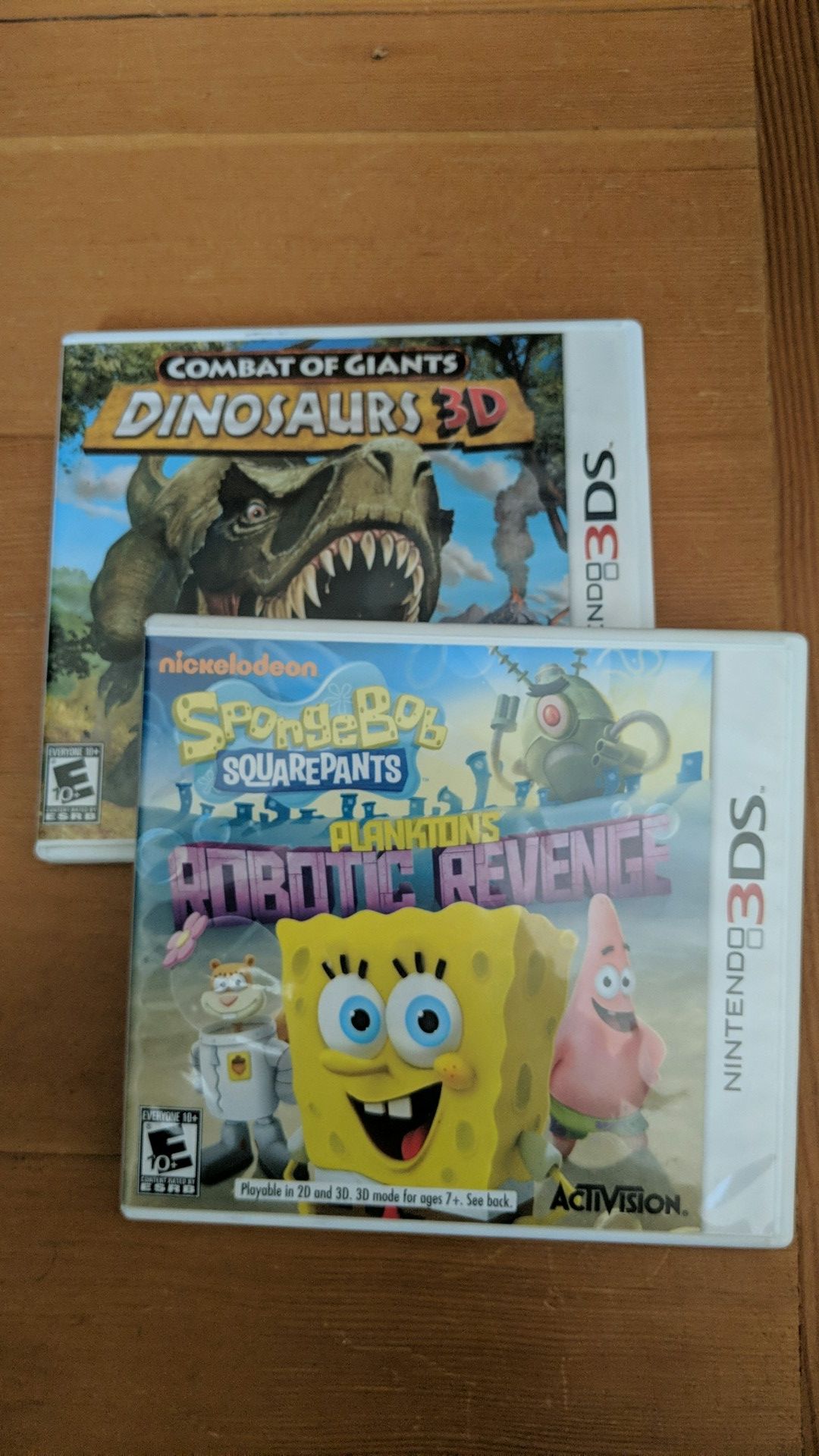 3DS Kids Games - SpongeBob and Dinosaurs 3D