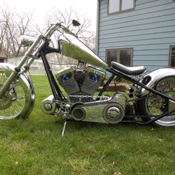 2007 Custom Built All Chrome Motorcycle