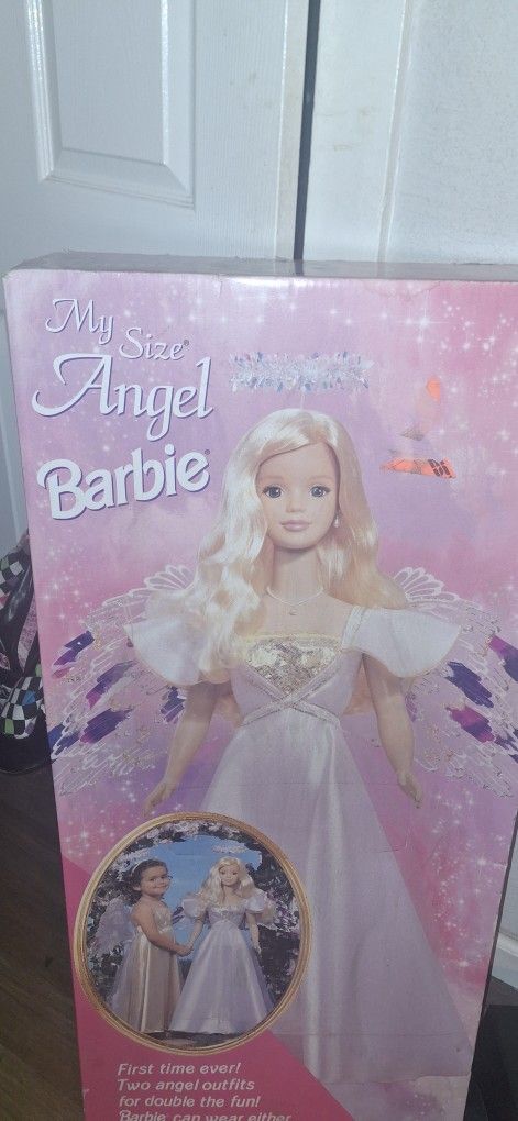 Barbie Toys My Size Angel Barbie 1998 Angel Of Peace Barbie Doll