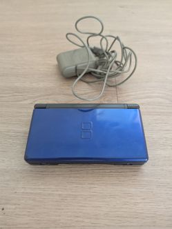 Cobalt blue Nintendo DS Lite video gaming console