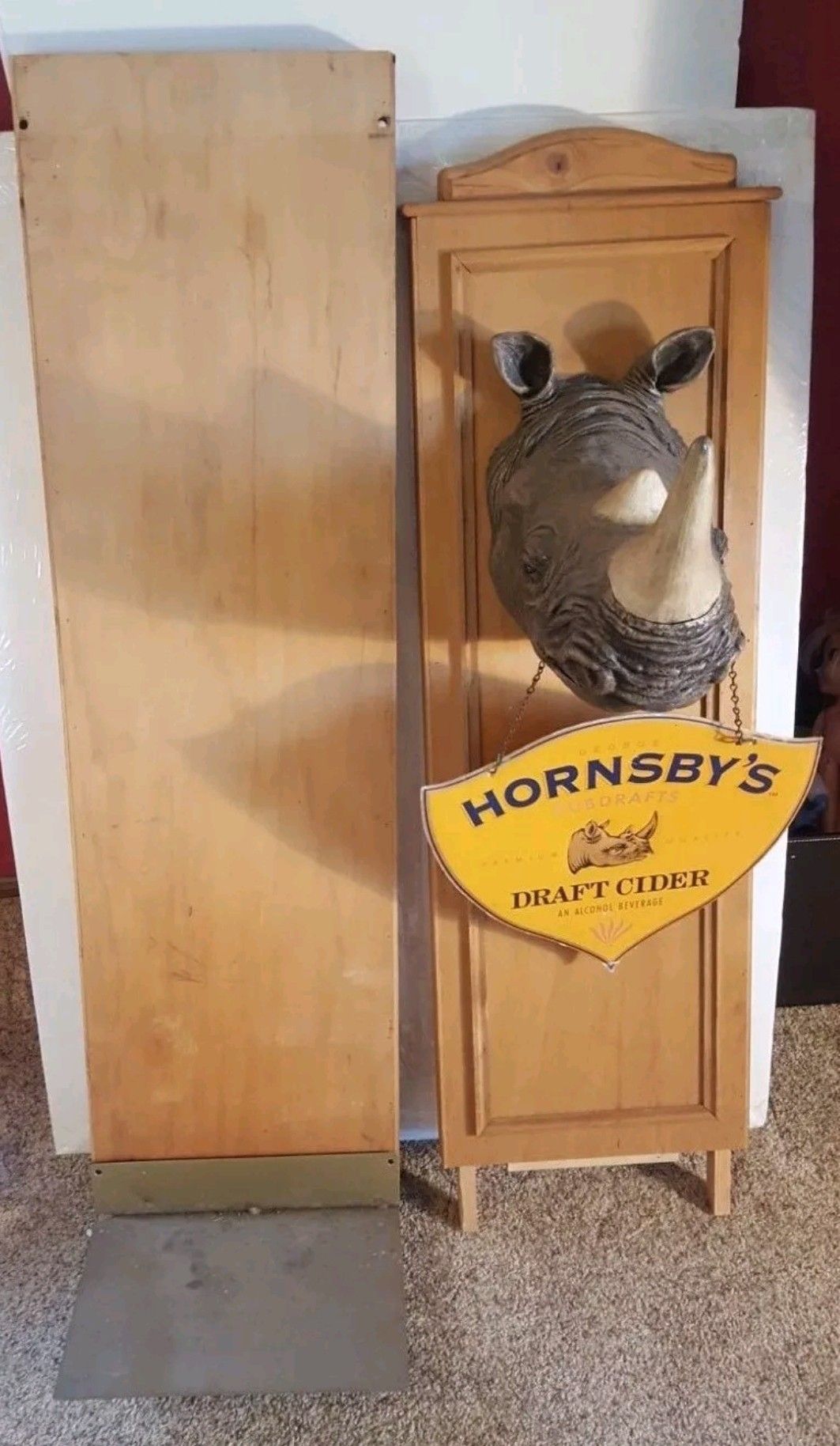 Hornsby's Hard Cider Rhino Head