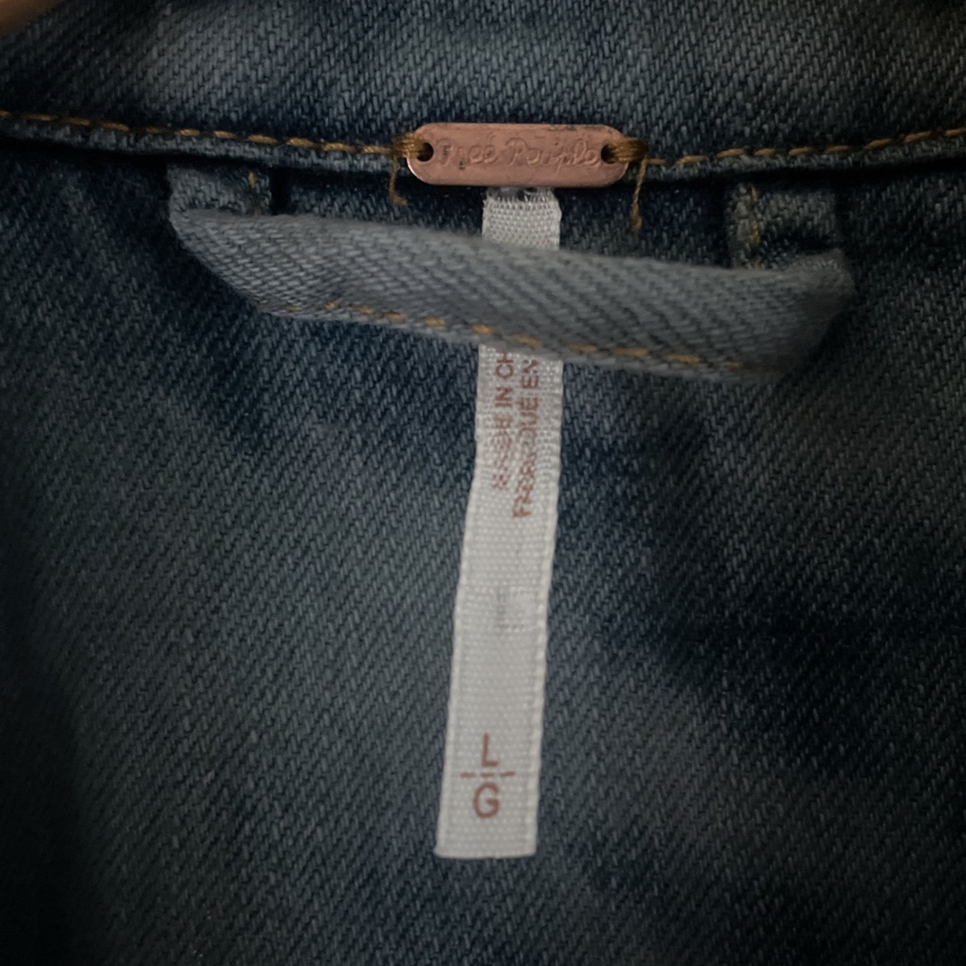 Denim Trench Coat Free People