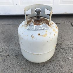 Propane gas tank