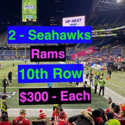 Seahawks Rams Tickets 