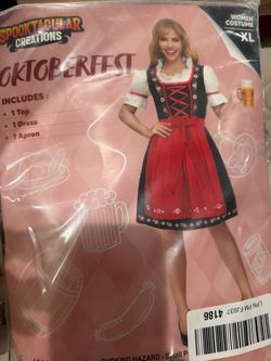 Oktoberfest dress costume  XL new