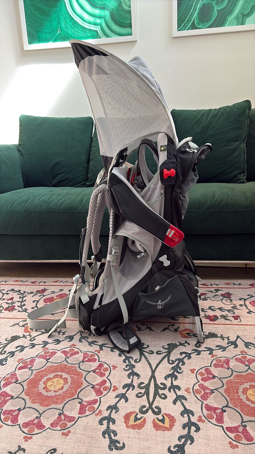 Osprey Poco Plus Kid Carrier + Rain cover