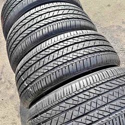 Ser 245/50-19 Bridgestone con el 80% de vida