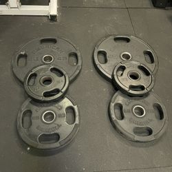 Commercial Gym Rubber Coated Plates