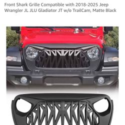Grill For 2018 To 2025 Jeep Wrangler 