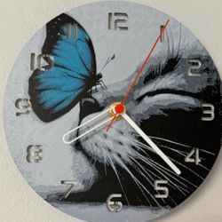 cat clock