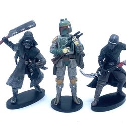 Star Wars PVC Figures Lucas Film Disney Lot 3pcs