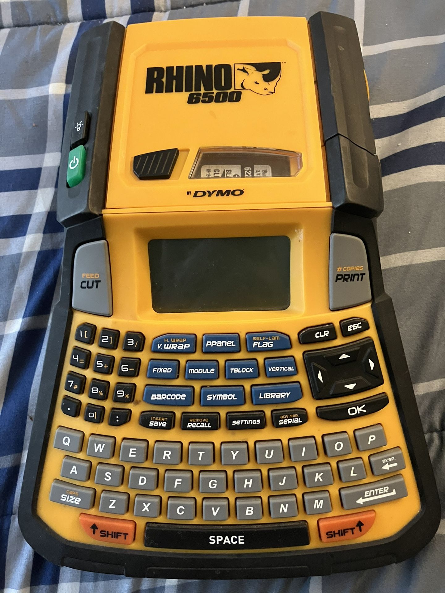 DYMO 6500 RHINO INDUSTRIAL LABEL PRINTER