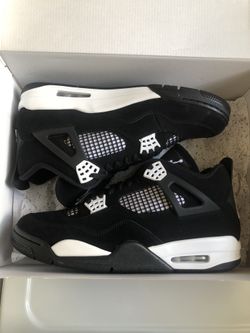 Jordan 4 White Thunder New Sizes 11,11.5,12,13,14