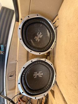 Pair of Sony Xplod Subwoofers 12 inch