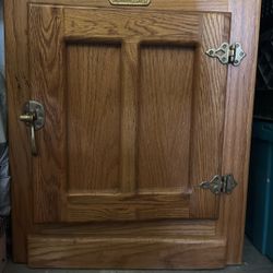 White Clad Nightstand Cabinet Chest End Table
