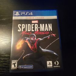 Miles Morals Ps4 Spider Man Game