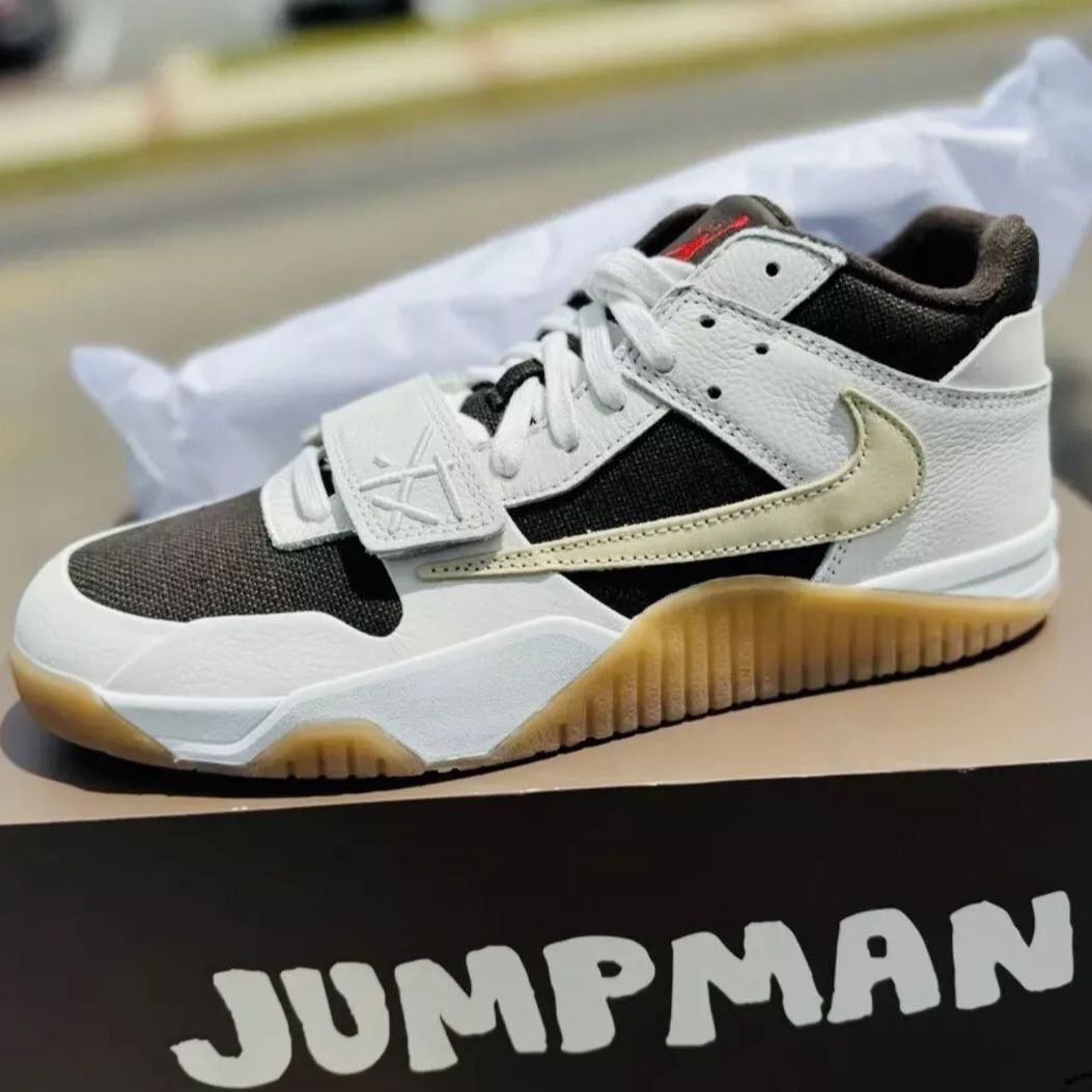 100% Authentic New Travis Scott x Jordan Jumpman Jack TR 'Sail’ Nike FZ8117-100 Sz 8.5 Jordan
