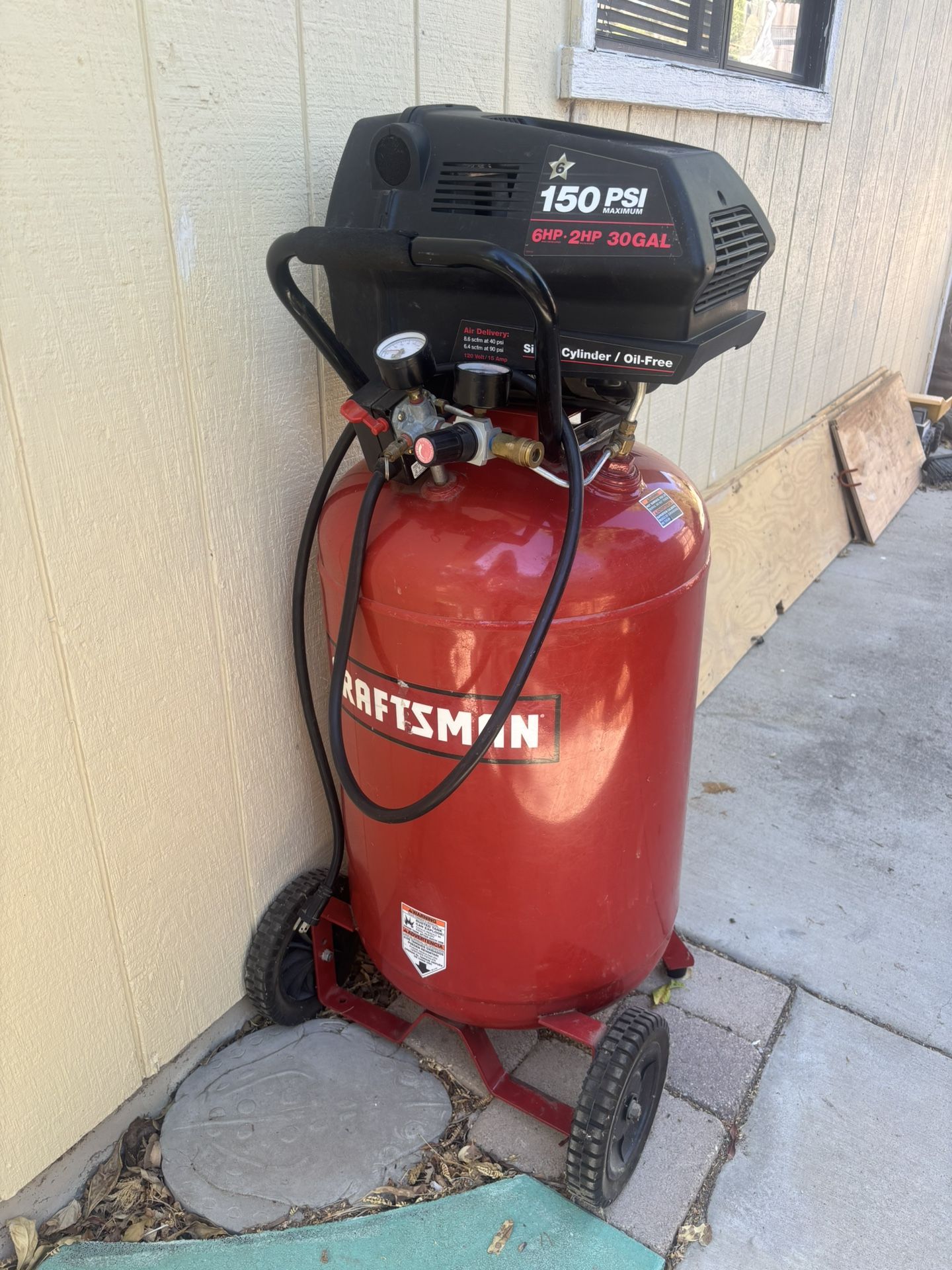 Craftsman Air Compressor 30 Gallon Tank