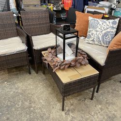 4 Pc Patio Set New Assembled 