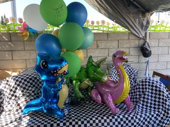 Dinosaur Foil Balloon Bundle