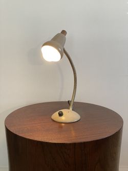 Leviton Gooseneck Table Lamp Mid Century MCM
