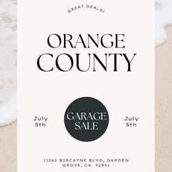 Garage Sale (LOW PRICES)