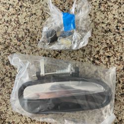 Honda Civic (96-00) Passenger Exterior Door Handle & Golden Selection Door Lock Cylinder With 2 Keys 