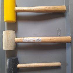 Dead blow mallet set