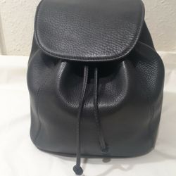 Vintage COACH Italy Sonoma BACKPACK Black Pebble Leather Drawstring Bag 4911


Bag length 9.5" on the bottom and 13" when laid flat
Bag height 10"
Bag