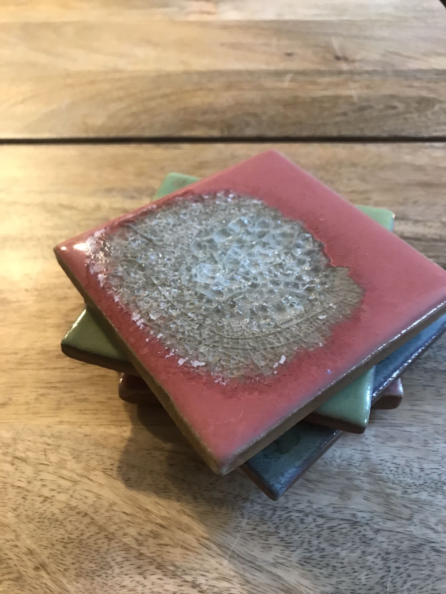 Anthropologie ceramic coasters