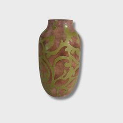 Earthenware Art Nouveau Vase