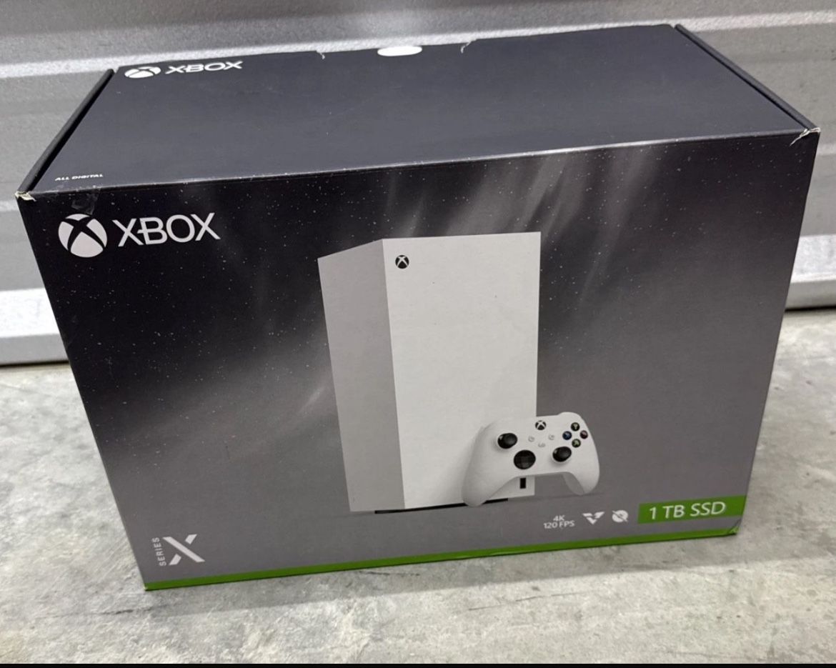 Xbox series x 1Tb white digital console
