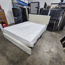 Queen Bed And Mattress