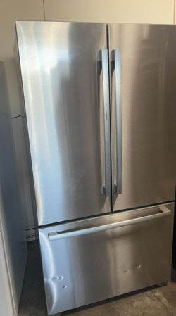GE  3 Door Stainless Steel Refrigerator Fridge

